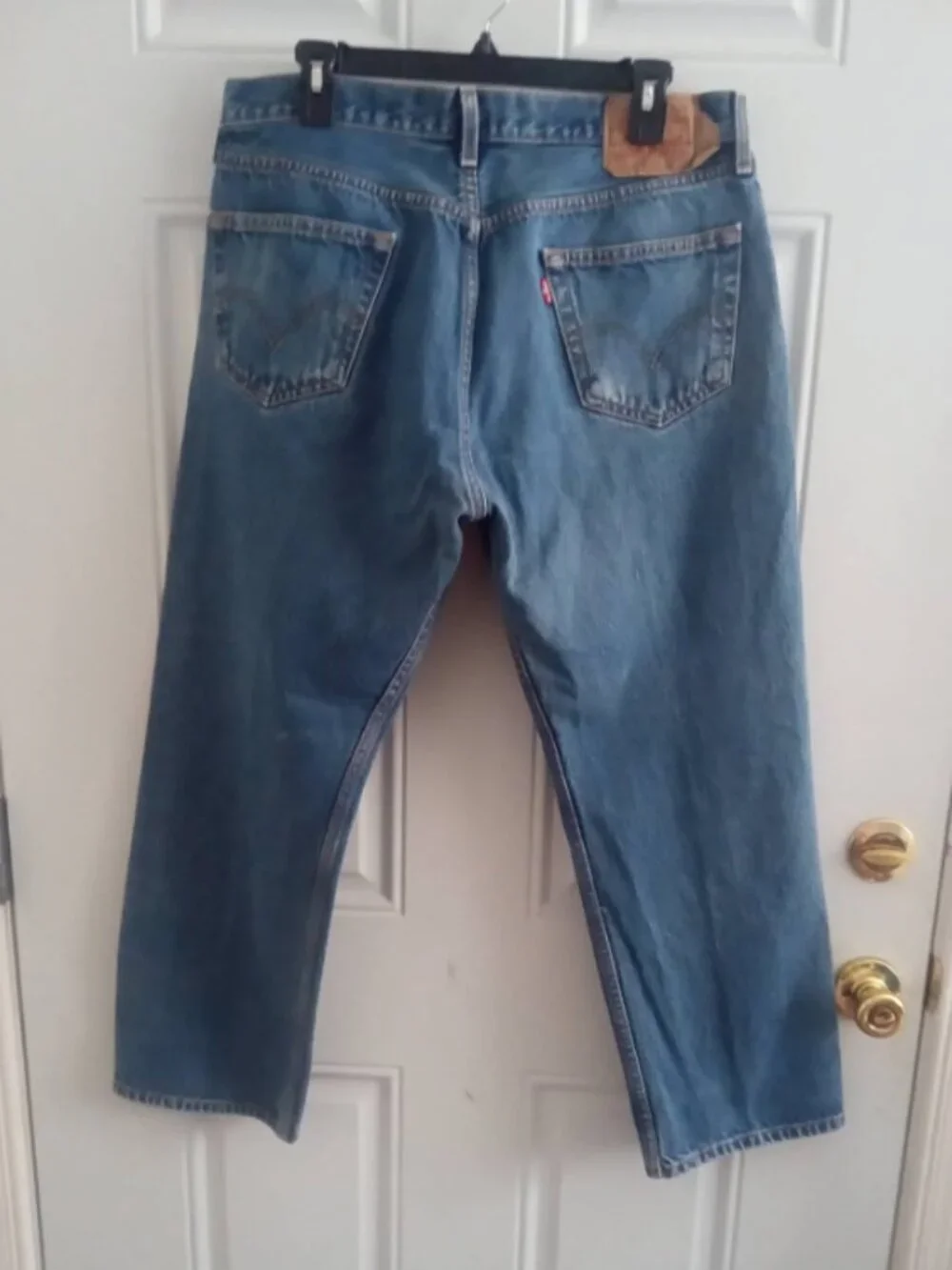 Original 501 Levis Well Faded Men's size 38X30